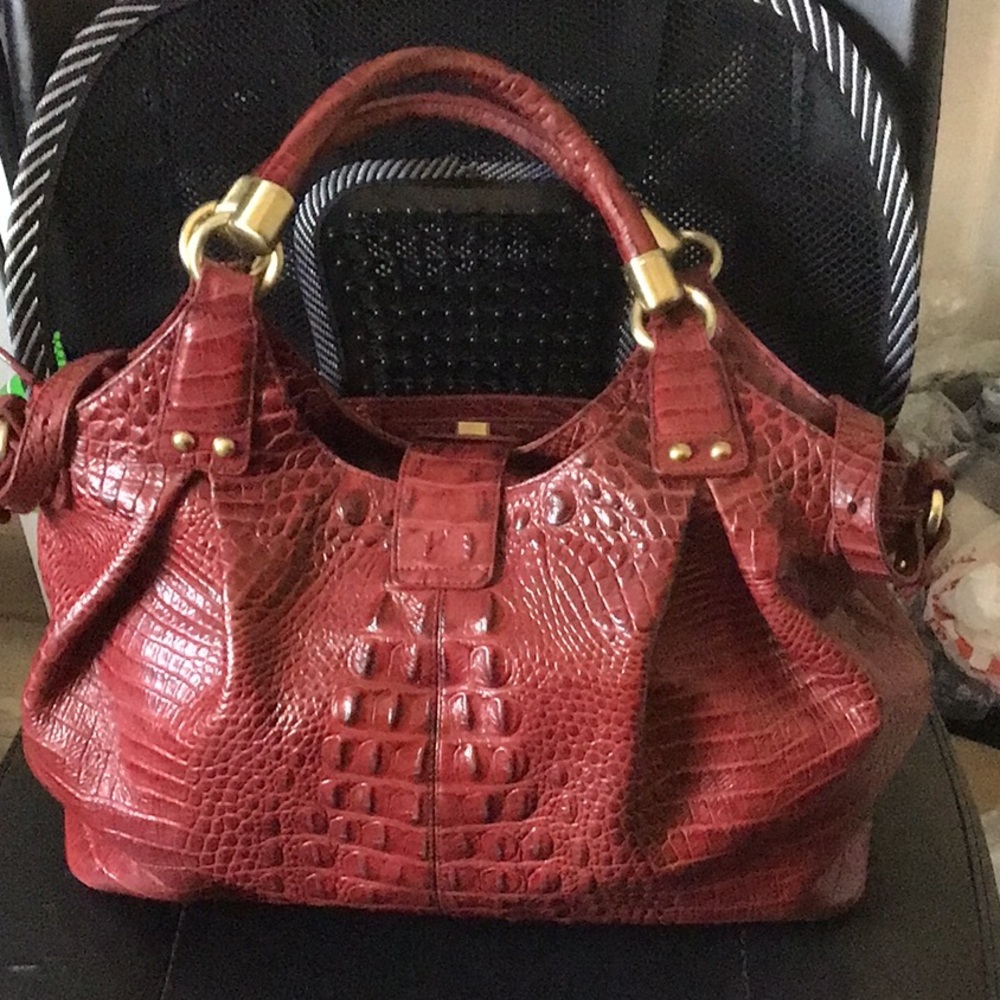 Brahmin Two Way Bag Preowned As As Is - Picture 16 of 17